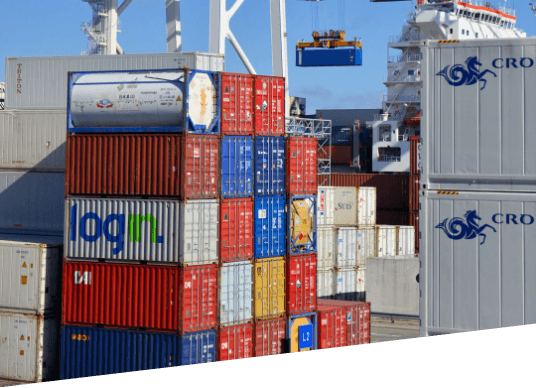 Transporte de carga FCL marítima